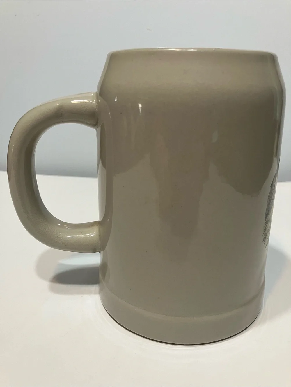 Vintage German Beer Stein Mug Game Birds Hunting Wildlife Stoneware Mancave